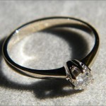 Brillantring Verlobungsring 585er Weißgold Brillantdurchmesser 3.7mm Wesselton Vs 0.18ct Ringgröße 16,3mm(51Nr.) Gewicht 1,9 Gramm Preis 429,00€ 3