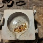 Verlobungsring aus Rosegold mit Fancy Diamant Goldschmiede Hamburg umweltfreundliche Herstellung