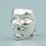 V wie Vendetta / Anonymous Ohrstecker aus 925 Silber.