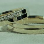 Eheringe mit Diamanten aus Altgold Herstellung nach Wunsch massive Eheringe dezente Umweltfreundliche Schmuckherstellung Goldschmiede Hamburg Rahlstedt Trauringe Verlobungsringe