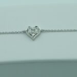 Tiffany Hearts Armband aus Platin mit runden Brillanten #tiffanyheartsplatinbrillanten 