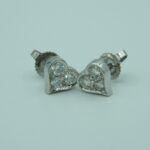 Tiffany Hearts Ohrringe aus Platin mit runden Brillanten #tiffanyheartsplatinbrillanten 