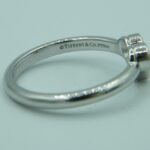 Tiffany Hearts Ring aus Platin mit runden Brillanten #tiffanyheartsplatinbrillanten 