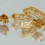 Creolen aus 585 Gold in einem zauberhaftem griechischen Design