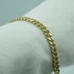 Panzerarmband aus 585 Gold massiv