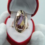 Eleganter Goldring aus 585 Rosegold