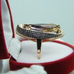 Eleganter Goldring aus 585 Rosegold