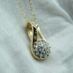 Diamanten Anhänger aus 585 Gold