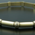 Goldarmband 585 mit Kastenverschluss