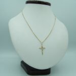 Goldkette mit Kreuz aus 333 Gold 