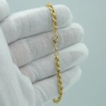 Kordel Armband aus 333/- Gelbgold