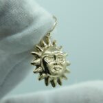Sonne Anhänger aus 585 Gold