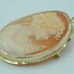 Gemmen Anhänger Kamee 750 Gold