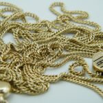 Taschenuhrkette aus 585 Gold