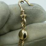 Antike Taschenuhrkette aus 585 Gold