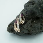 Elegante Ohrringe aus 585/- Roségold