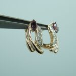 Elegante Ohrringe aus 585/- Roségold