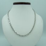 Anker 4 Kant Kette massiv 925 Silber