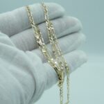 Klassische Figaro Kette aus 585 Gold
