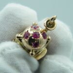 Eine Moschee aus 14 k (585) Gold - Handarbeit