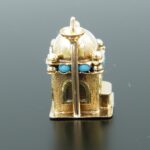 Eine Moschee aus 14 k ( 585) Gold - Handarbeit