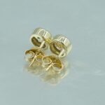 Klassische Ohrstecker mit 5mm Zirkonia