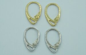 585 Gold Brisuren Weißgold und Gelbgold
