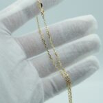 Fußkettchen aus 585 Gelbgold