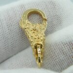 Massiver Goldverschluss aus 750 Gelbgold