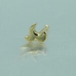 Nasenpiercing aus 750 Gelbgold