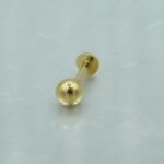Piercing Kugel Monroe Labret aus 750 Gold