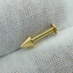Piercing Stachel Monroe Labret aus 750 Gold