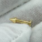 Piercing Stachel Monroe Labret aus 750 Gold